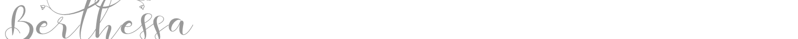 Berthessa font preview